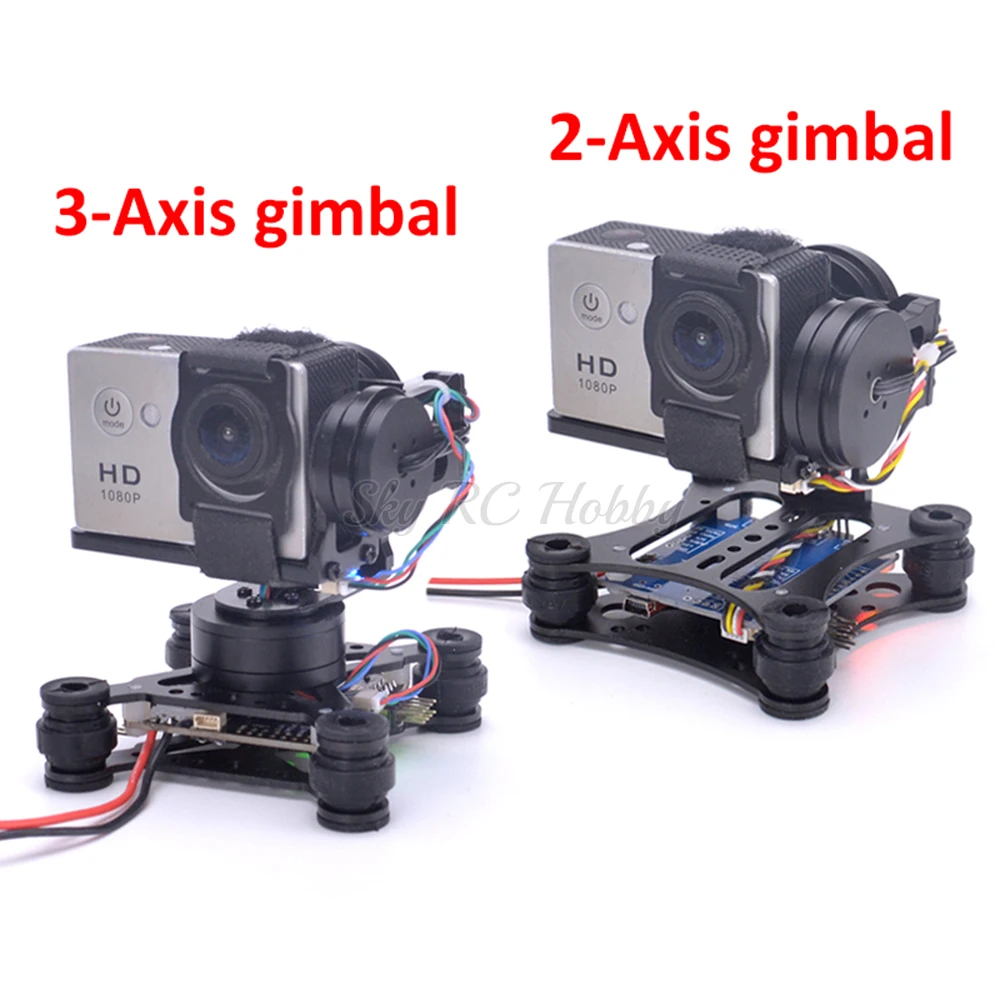 Drone Gimbal Mount - Leichte 2-Achse/3-Achse Bürstenlosen Gimbal Bord für