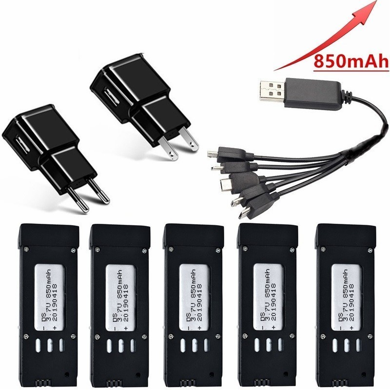 (5-In-1) 3,7 V 850mAh Lipo Bat – Eachine Drone E58 Bewertung und Preis